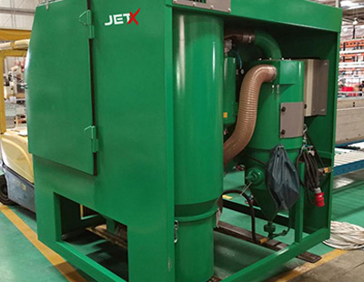Blast cabinet from the Jetblast International catalogue